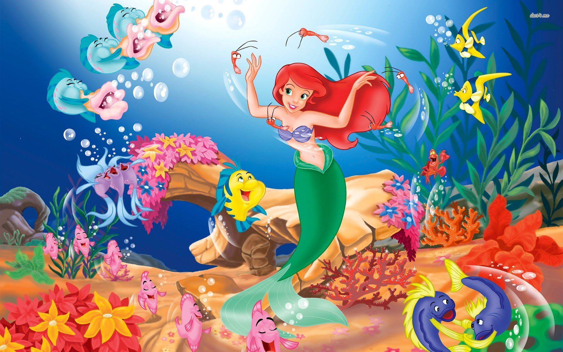 Fondos de pantalla de La Sirenita, Wallpapers hd gratis de Ariel