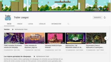 Canales de gameplays y videojuegos en Youtube