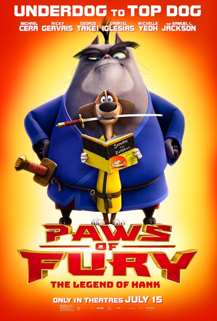 paws of fury poster