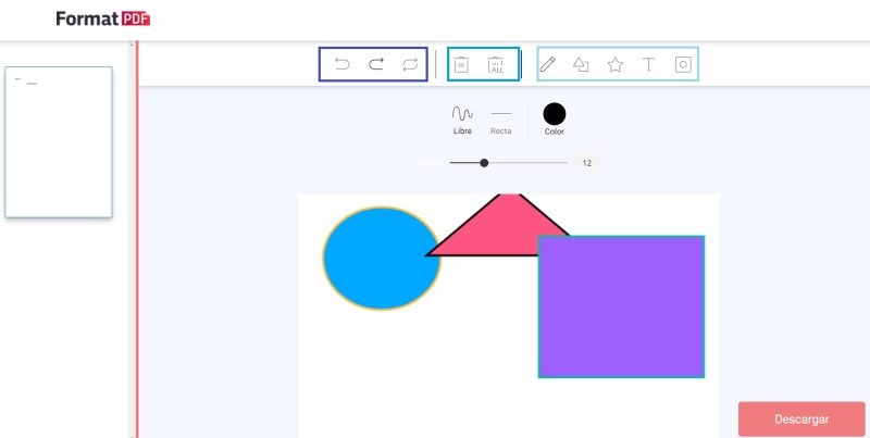 Editor PDF Herramientas