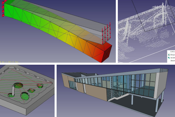 FreeCAD software de diseño para arquitectos.