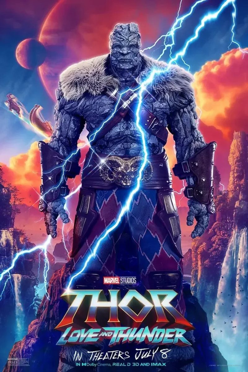 korg thor love and thunder poster