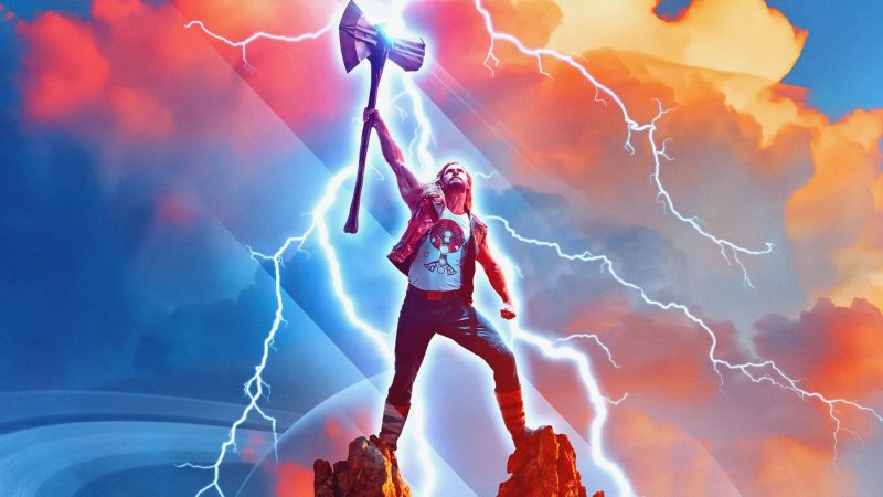 thor love and thunder fondos de pantalla hd