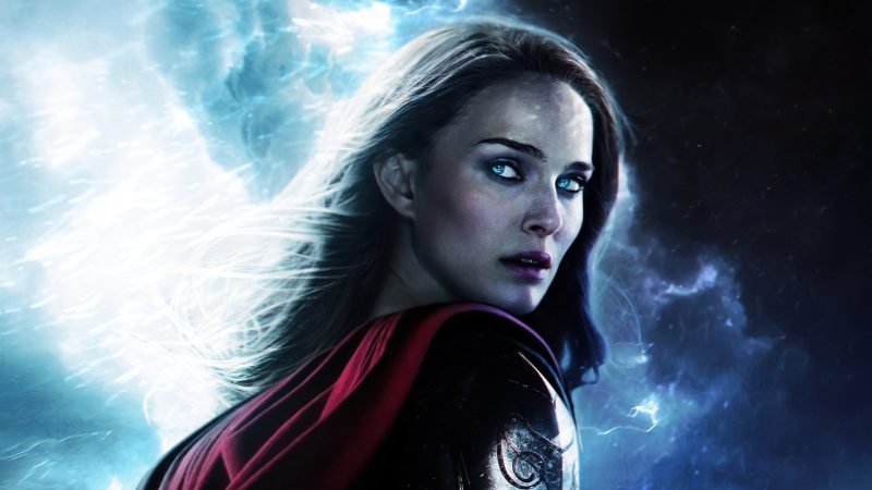 thor love and thunder jane foster wallpapers
