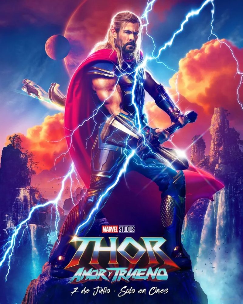 thor love and thunder poster oficial