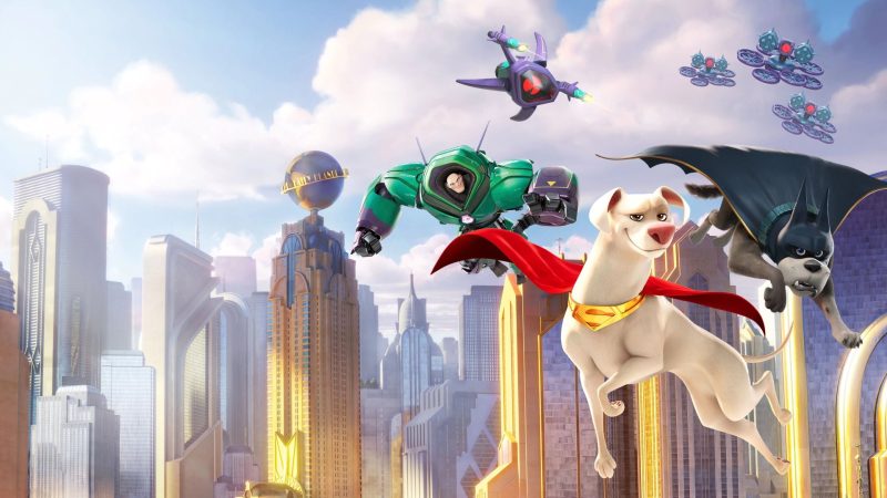 dc liga de super mascotas imagenes
