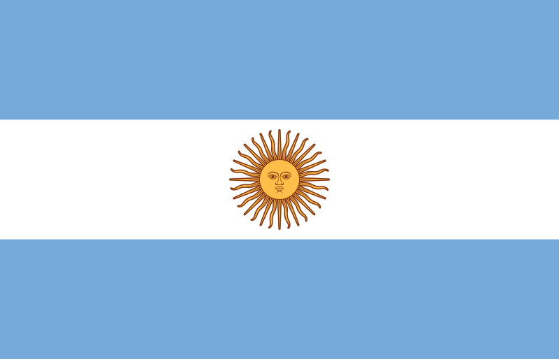 Bandera de Argentina