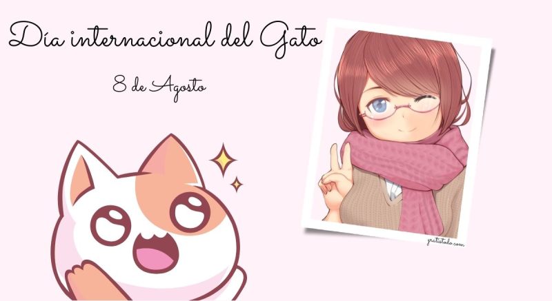 dia del gato 8 agosto