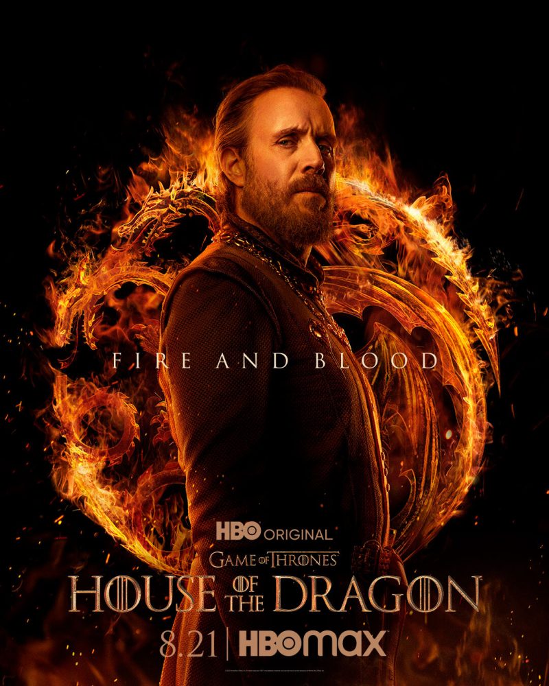 otto hightower house of the dragon poster