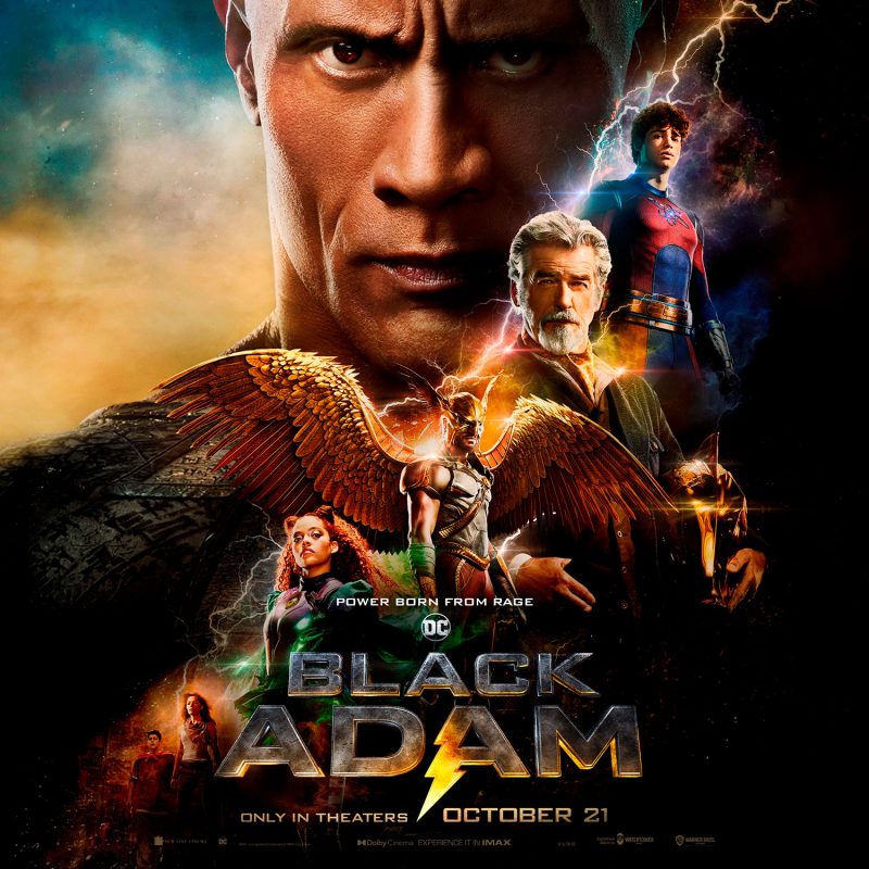 black adam 2022 poster