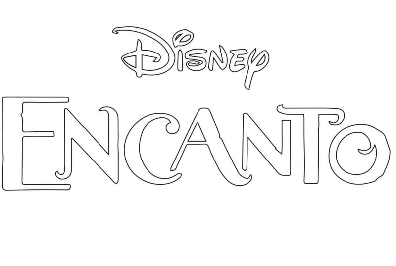 encanto disney dibujos para colorear