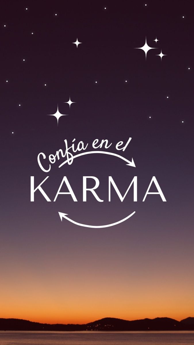 confía en el karma fondo pantalla