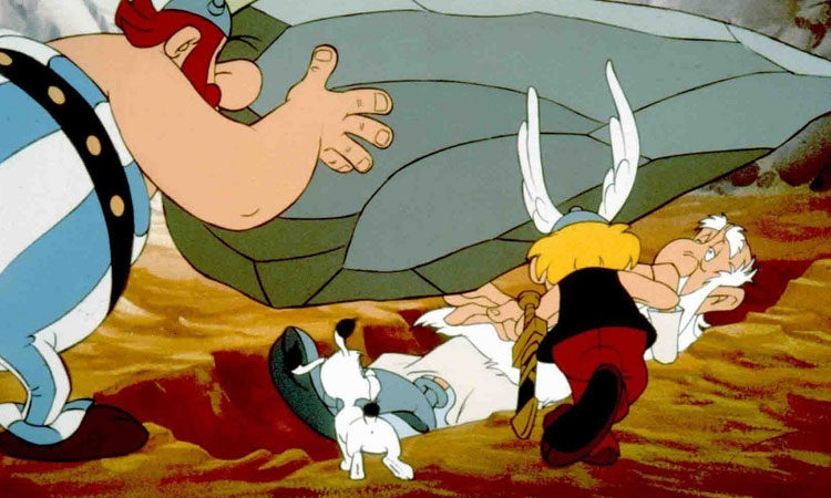 Asterix y el golpe de Menhir película