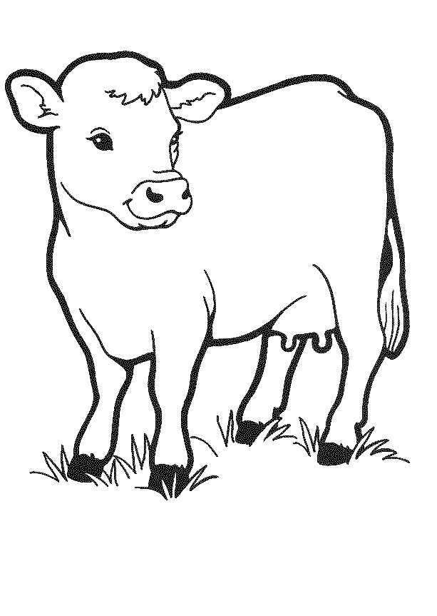 Dibujos fáciles de vacas