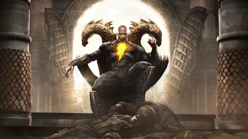 black adam dc movie wallpapers