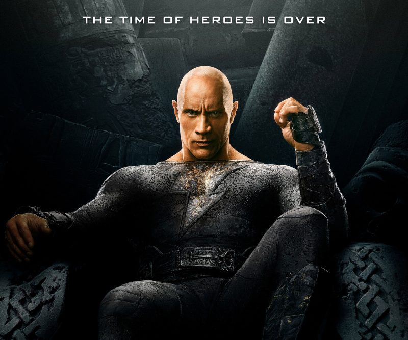 dwayne johnson black adam wallpaper