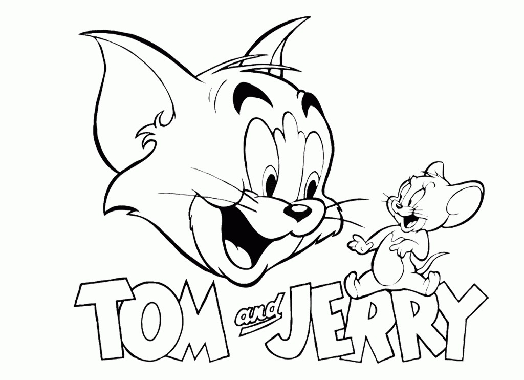 Dibujos de Tom y Jerry para colorear e imprimir gratis