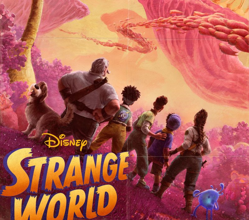 strange world disney wallpapers