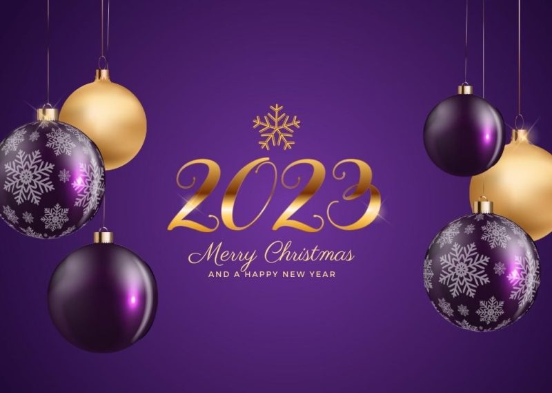 2023 merry christmas and a happy new year