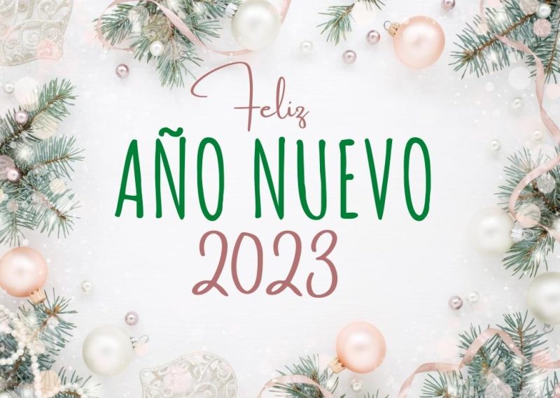 desear feliz año 2023