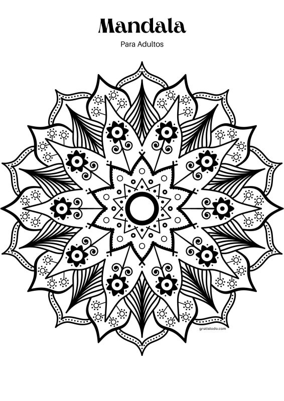 Im genes M ndalas Para Descargar Y Colorear Gratis Im genes m ndalas para descargar y colorear gratis