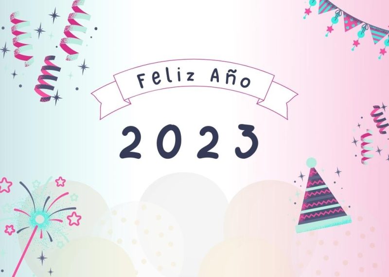 felicidades nuevo año 2023