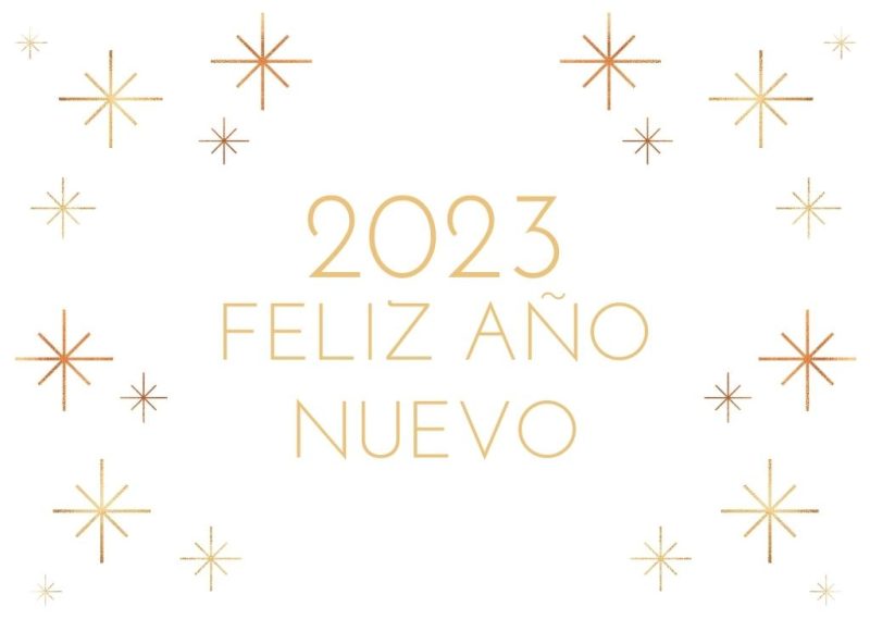 feliz 2023 bienvenido imágenes