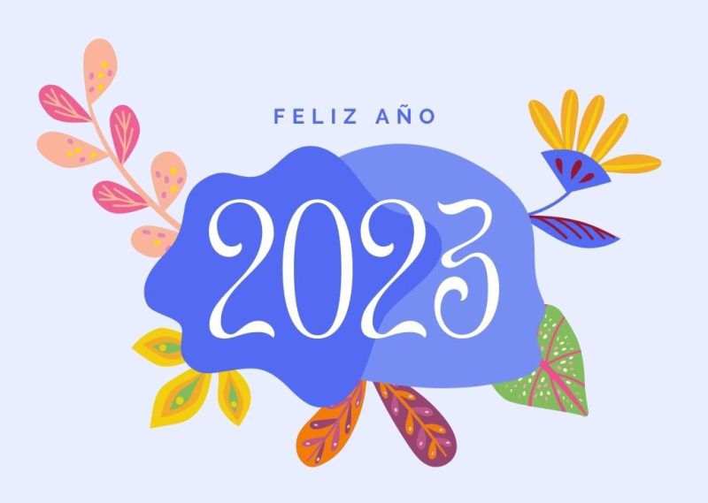 feliz año 2023 felicitar