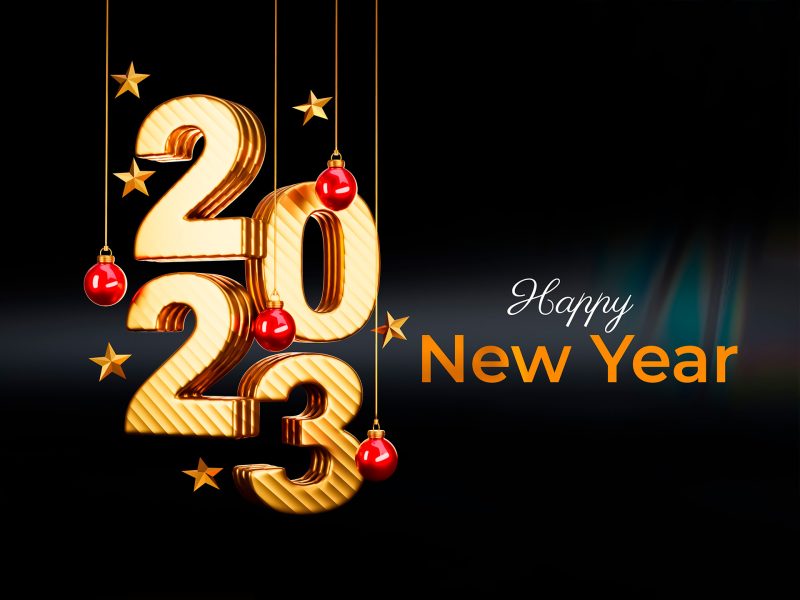 happy new year 2023 wallpapers