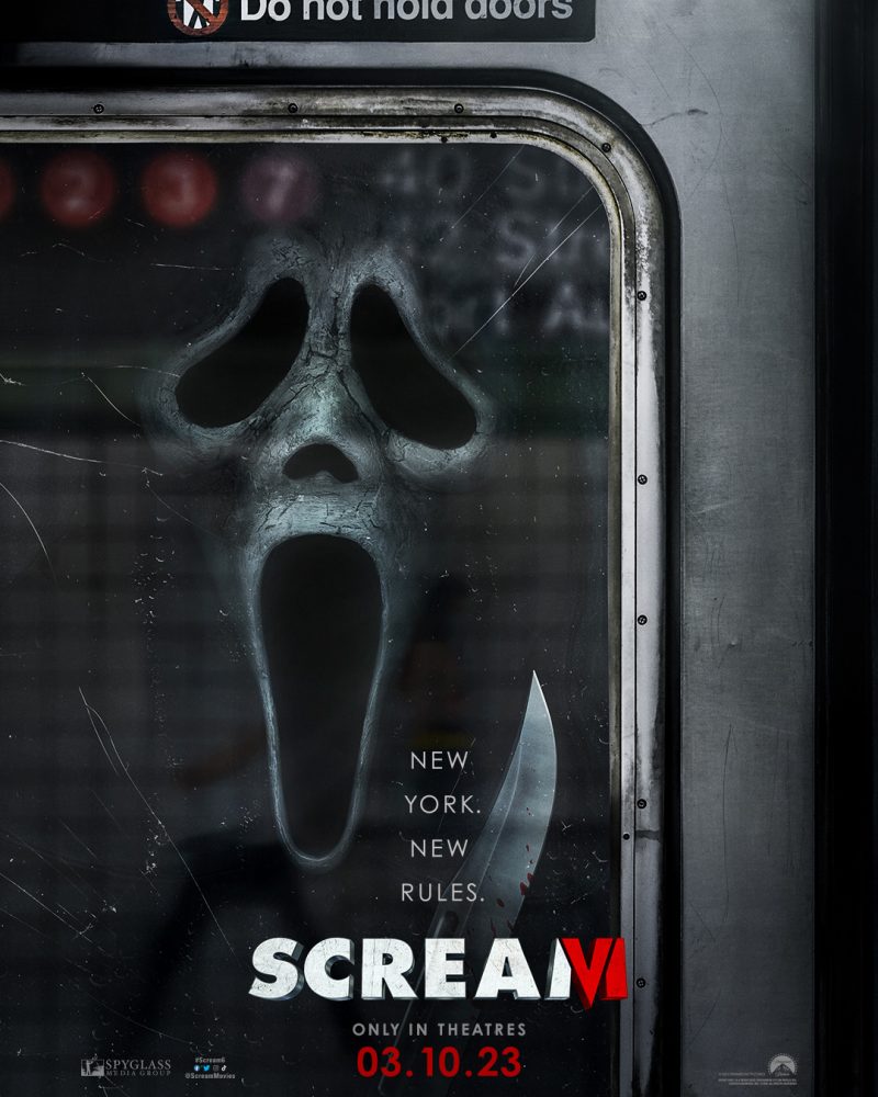 scream 6 cartel promocional 2023