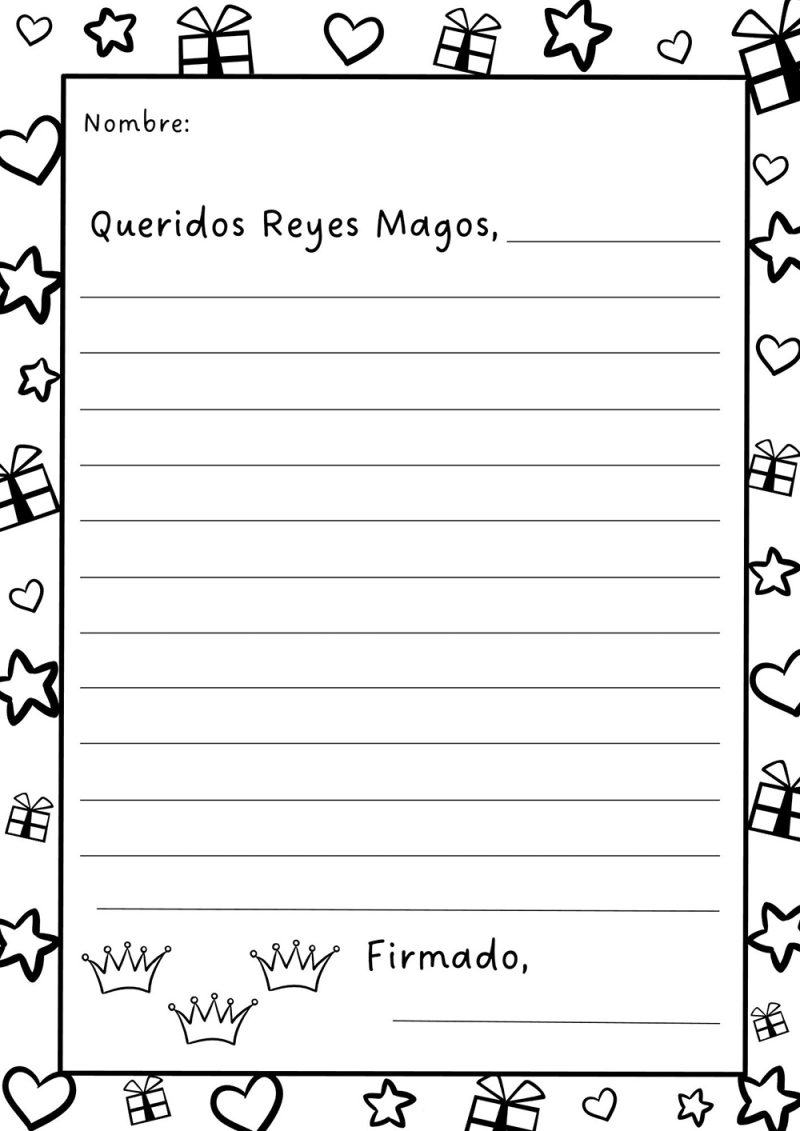 carta a los reyes magos