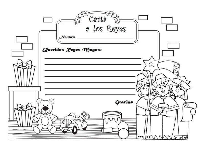 escribir carta a los reyes magos