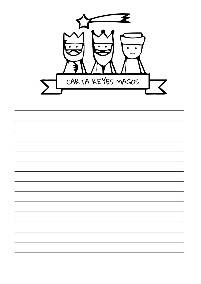 escribir la carta a los reyes magos