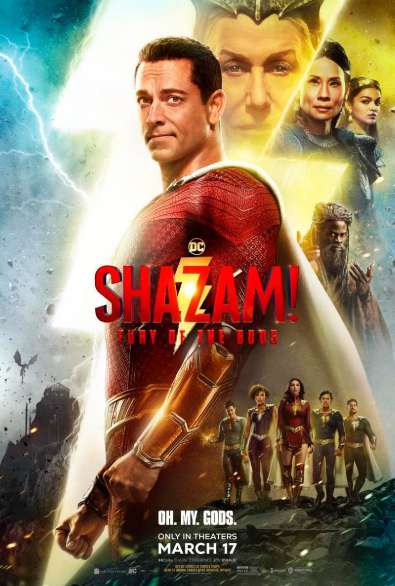 shazam 2 la furia de los dioses poster oficial