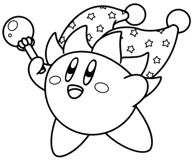 87+ Desenhos do Kirby para Imprimir e Colorir/Pintar