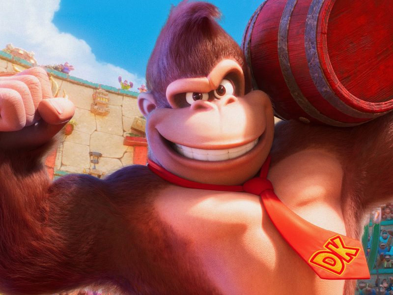 donkey kong super mario bros la película 2023 wallpapers