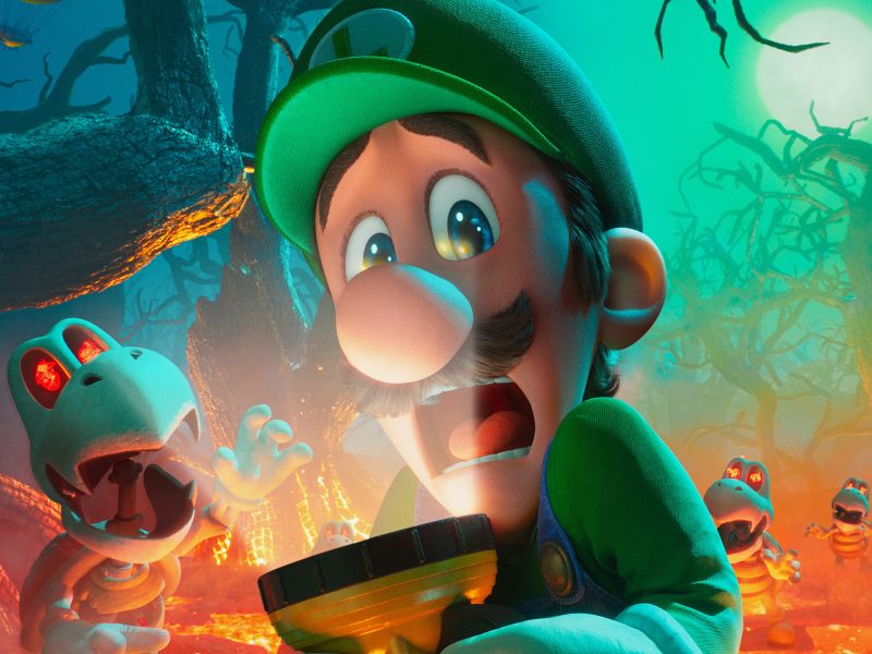 luigi super mario bros la película 2023 wallpapers