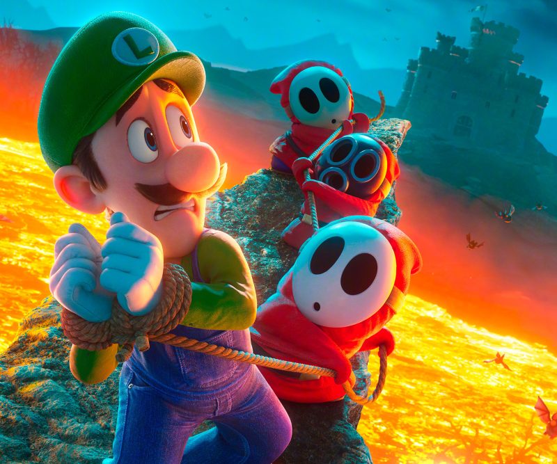 luigi super mario bros la película 2023 wallpapers