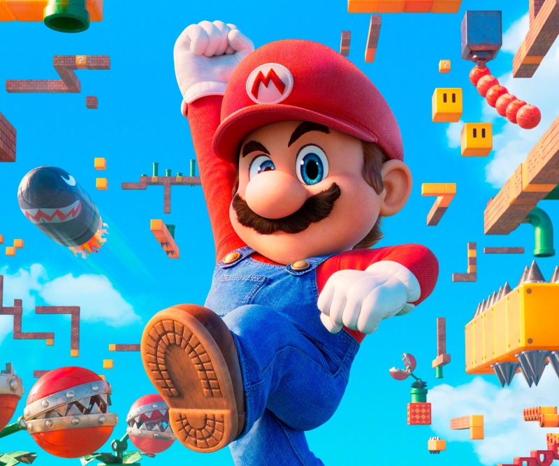 mario super mario bros la película 2023 wallpapers