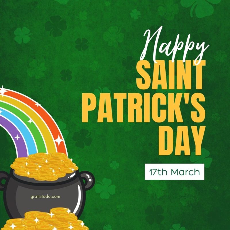 17th march happy saint patrick's day