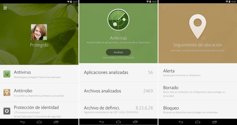 Avira Antivirus Free para Android e iOS