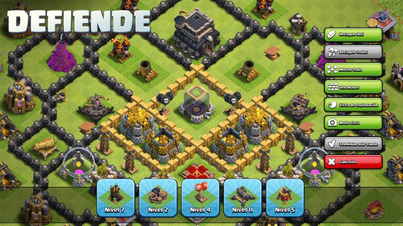 Defender en Clash of clans