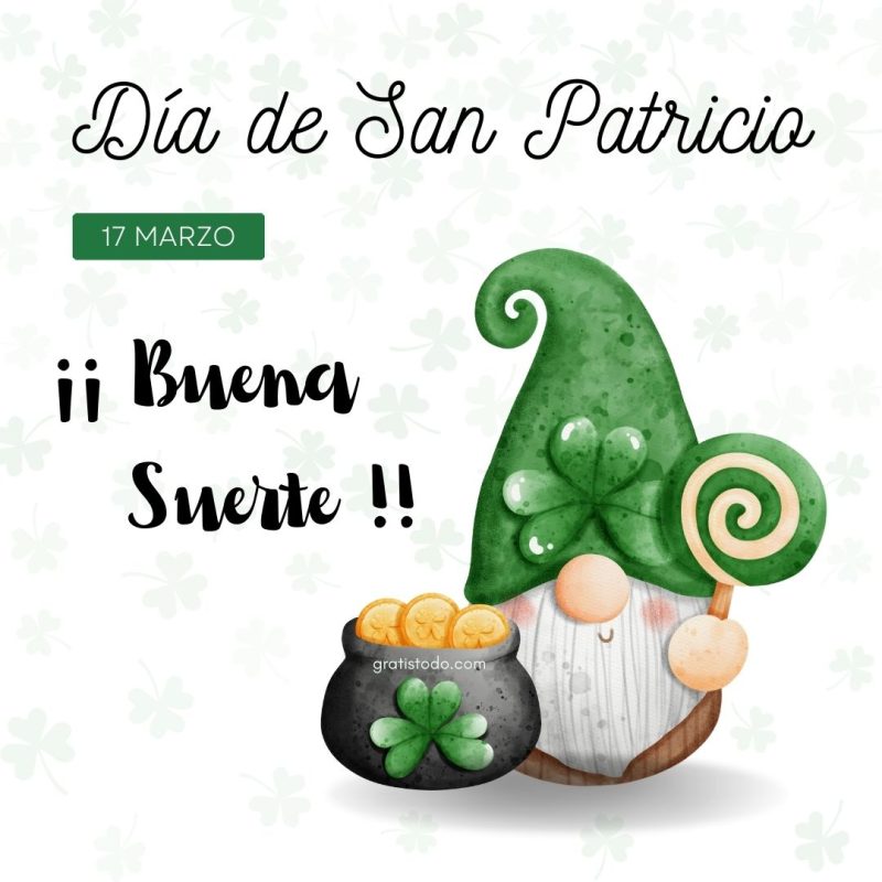 día de san patricio buena suerte