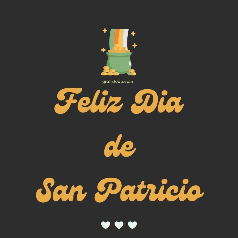 felicidades día de san patricio