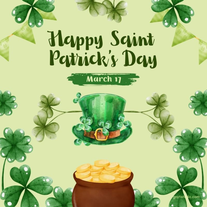 happy saint patricks day march 17