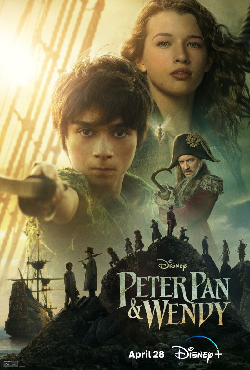 poster oficial Peter Pan & Wendy Disney plus