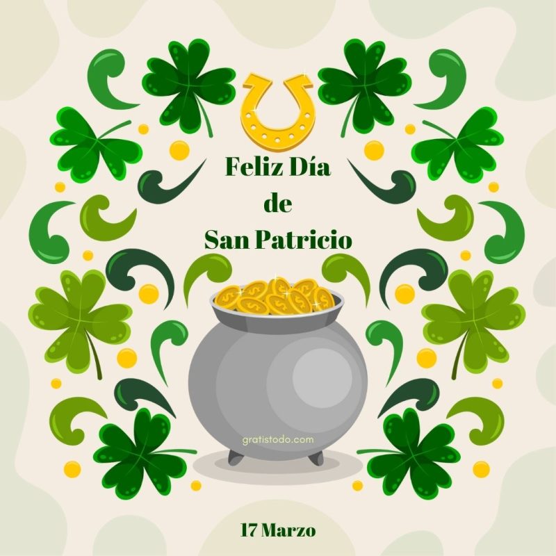 te deseo un feliz día de san patricio