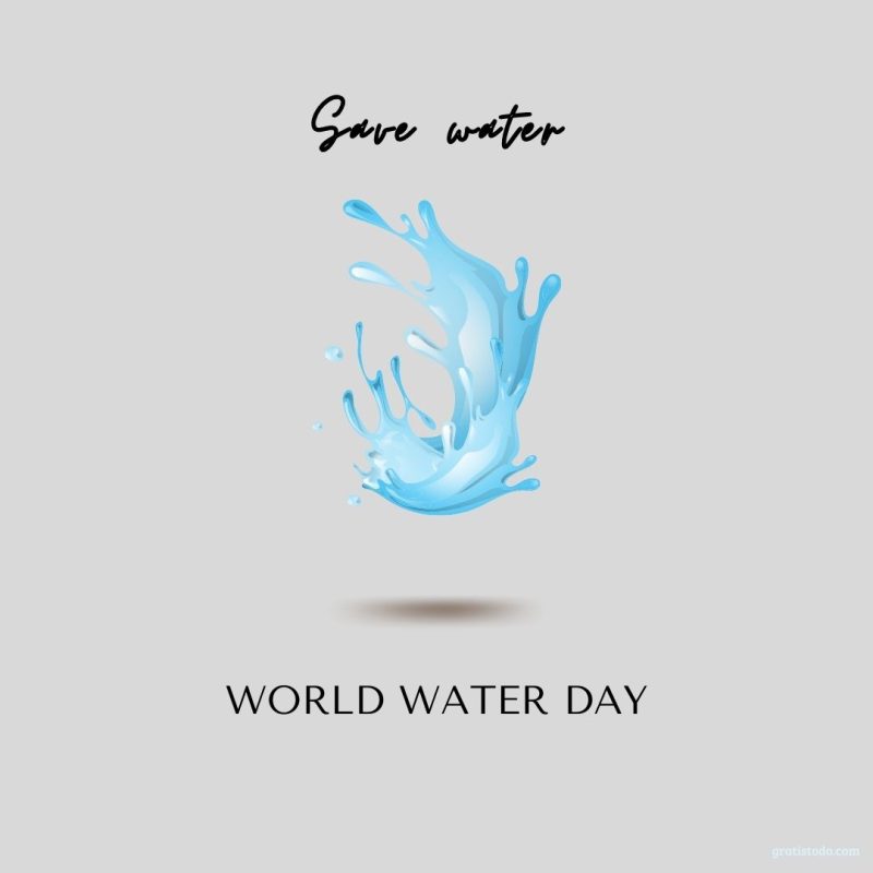 world water day save water
