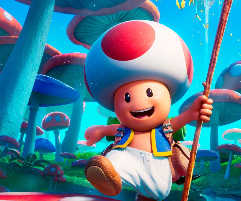 toad super mario bros 2023 wallpapers