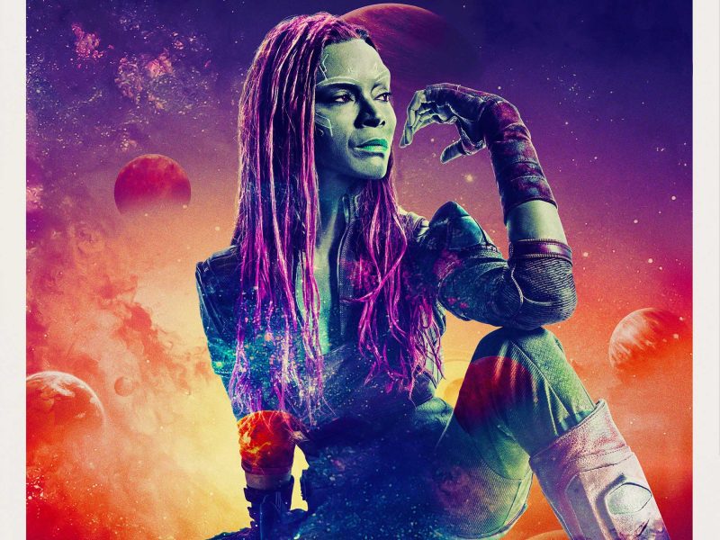 gamora guardianes de la galaxia 3 wallpapers